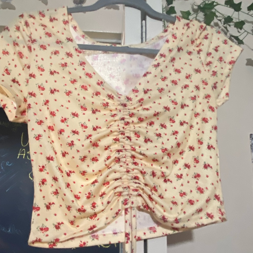 Shein Floral Top